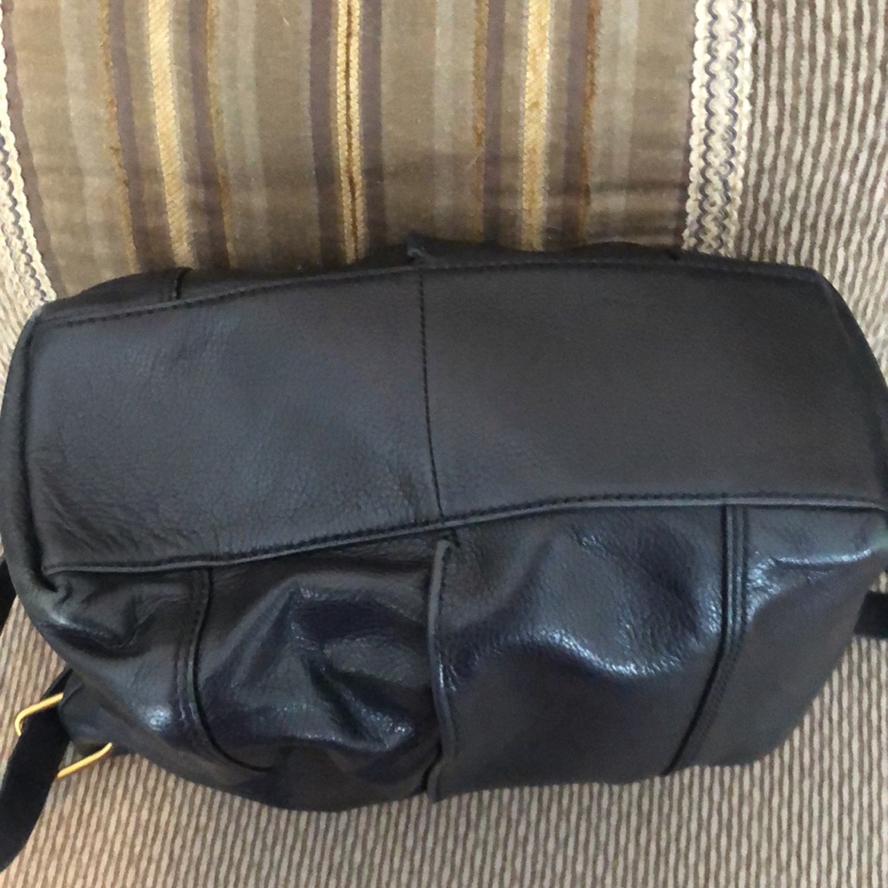 Ladies satchel style Bag  Fossil Brand All Leather - Picture 8 of 11